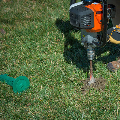 sentricon termite treatment non-invasive installation